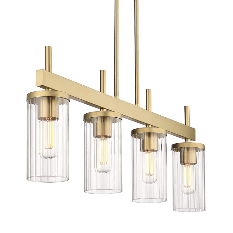 Copper Grove DeBruy 4-light Linear Pendant
