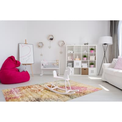 Ivory Capella Rug by , Elegant and Durable Area Rug for Adding Timeless Style and Comfort to Your Living Room, Bedroom,