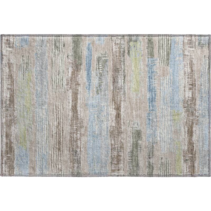 Premium Washable Super Soft Abstract Stripes Mayfield Rug