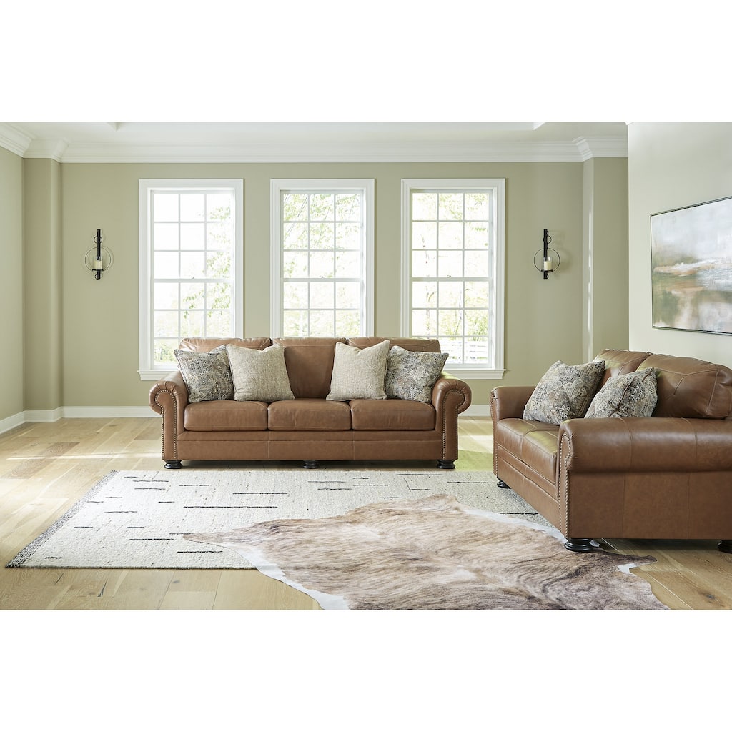 Signature Design by Ashley Carianna Brown 2-Piece Upholstery Package - 101" W x 40" D x 40" H