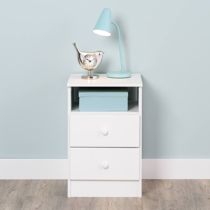 Prepac Astrid 2-Drawer Nightstand