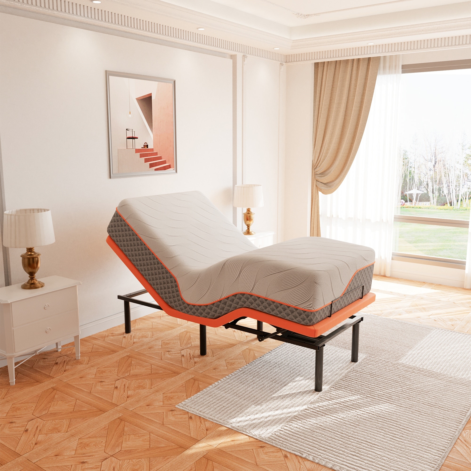 Twin lift bed cheap