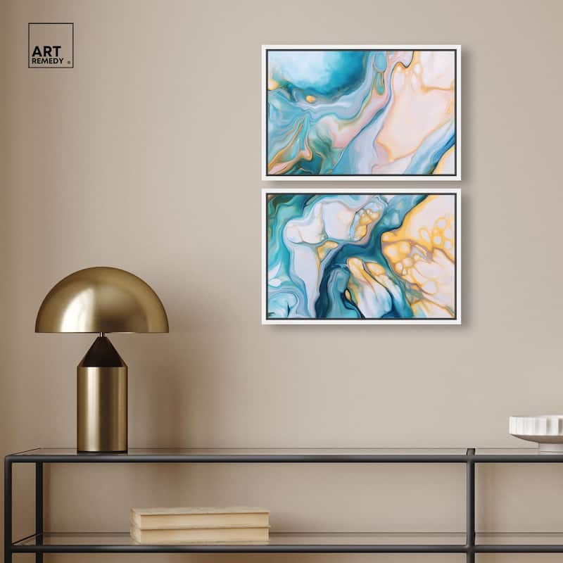 Visions Pastel III Canvas Set of 2 by Art Remedy