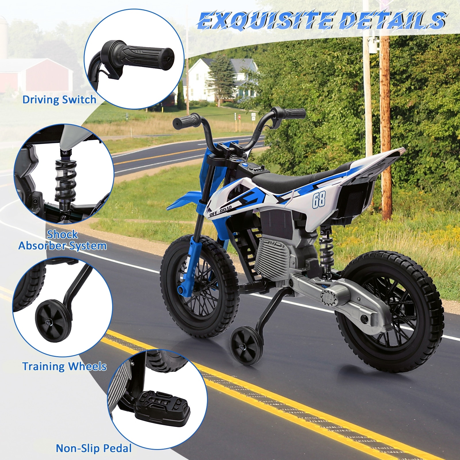 12V Electric Dirt Bike Kids Electric Motorcycle On Sale Bed Bath Beyond 40812709