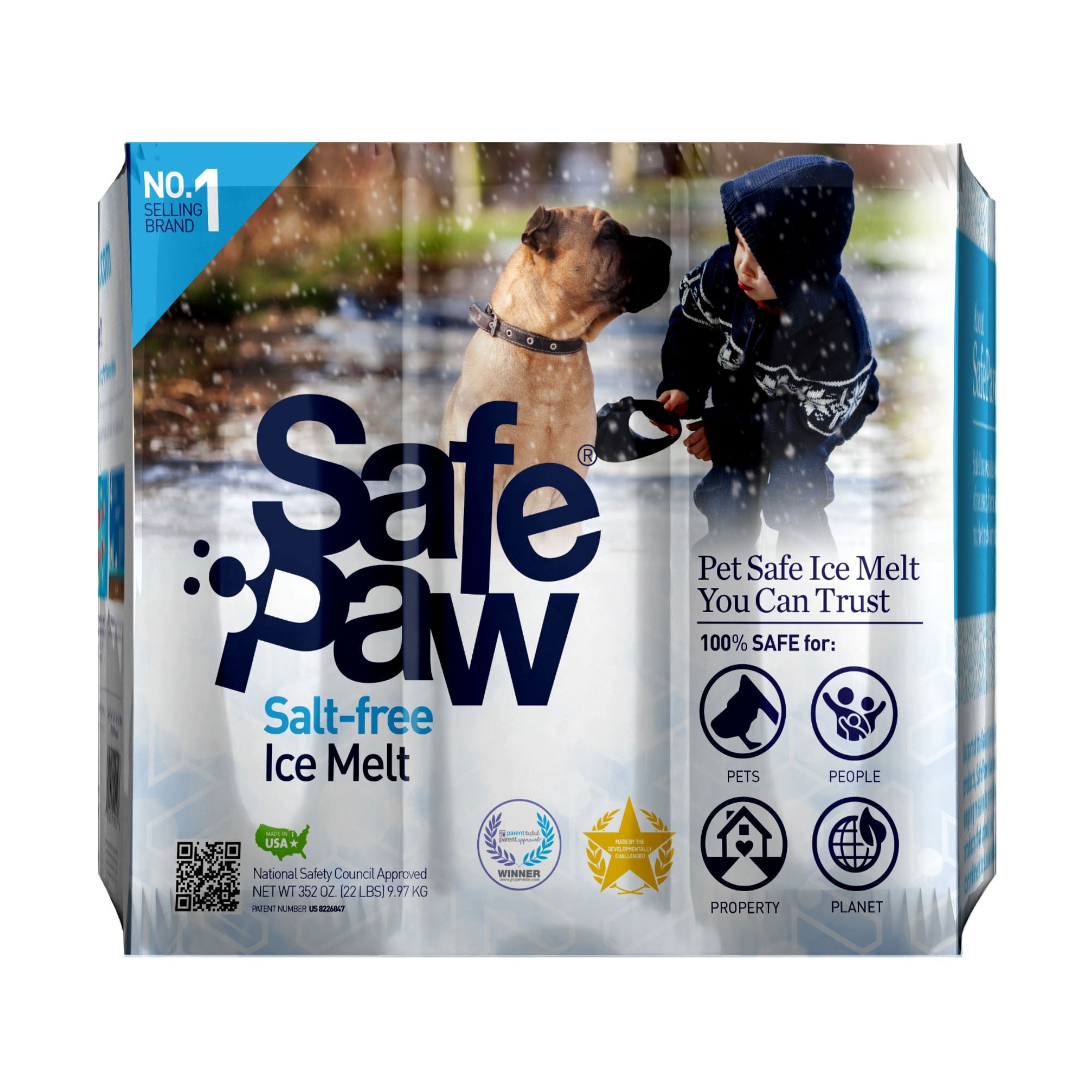 Safe Paw Dog Pet Saltless Ice Snow Melt for Various Terrain, 22 Pound  Flexicube 13.50 x 9.60 x 9.30 inches Bed Bath  Beyond 35247349