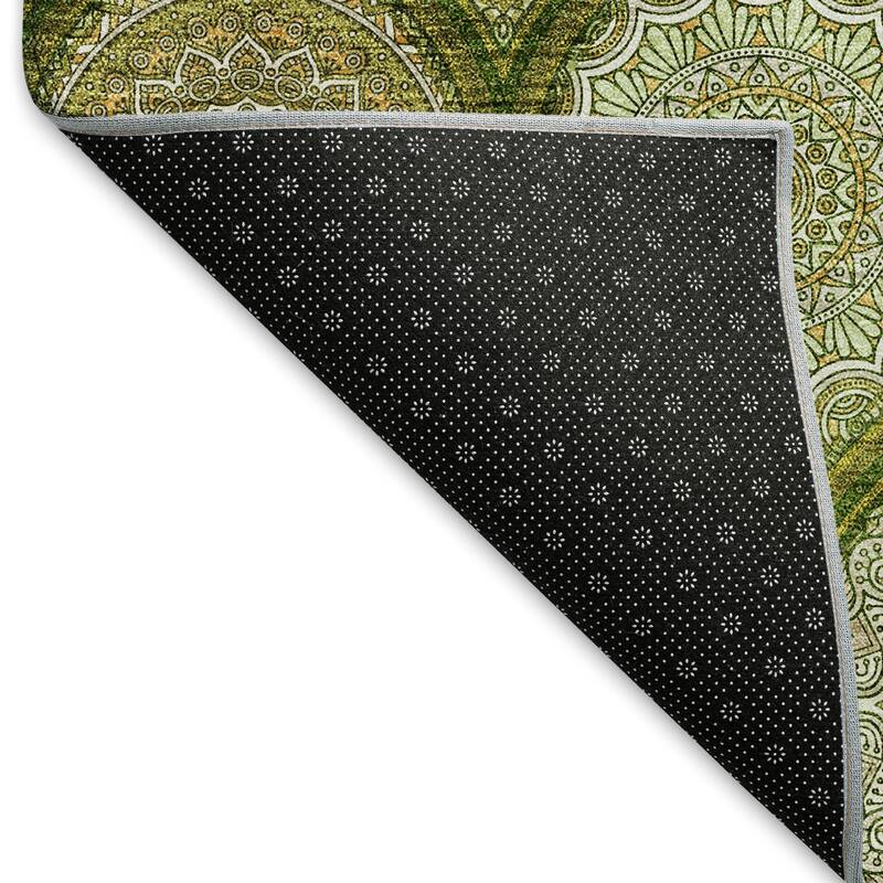 Premium Washable Super Soft Boho Mosaic Mayfield Rug
