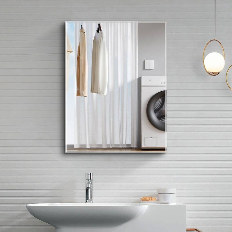 20x26 inches Medicine cabinet with mirror Surface Mount or Recess aluminium Bathroom Livingroom