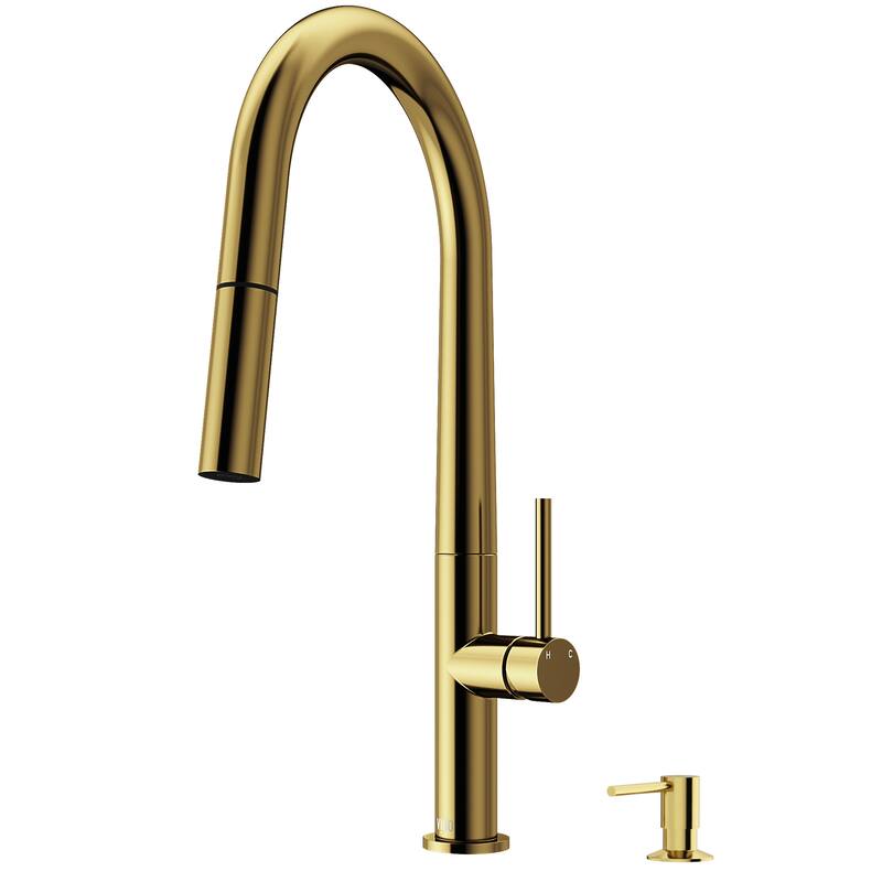 VIGO Greenwich Pull-Down Spray Kitchen Faucet
