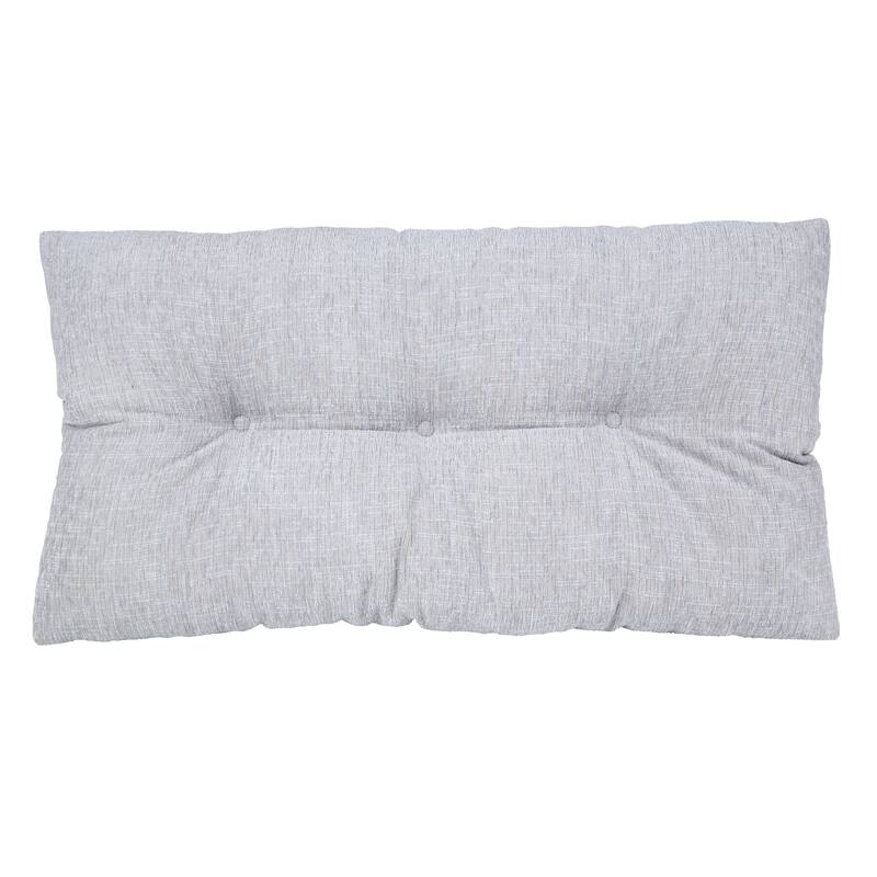 Klear Vu Polar Chenille Fabric Non-Slip Overstuffed 27" Bench Cushion