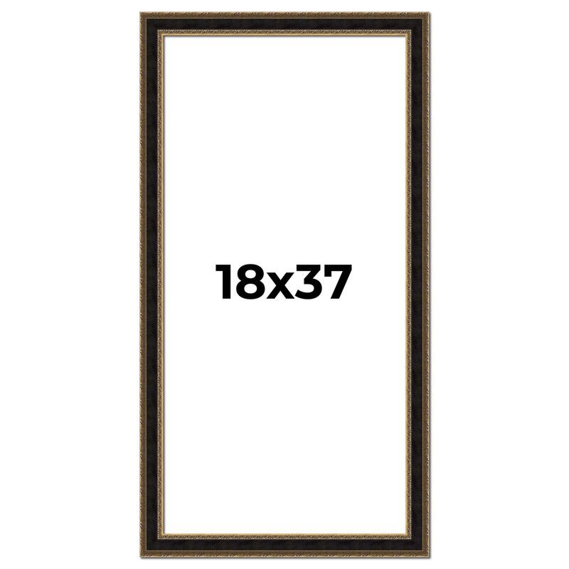 18x37 Frame Gold Antique Vintage Sold Wood Picture Frame | 1.75 Inch