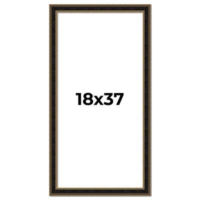 18x37 Frame Gold Antique Vintage Sold Wood Picture Frame | 1.75 Inch