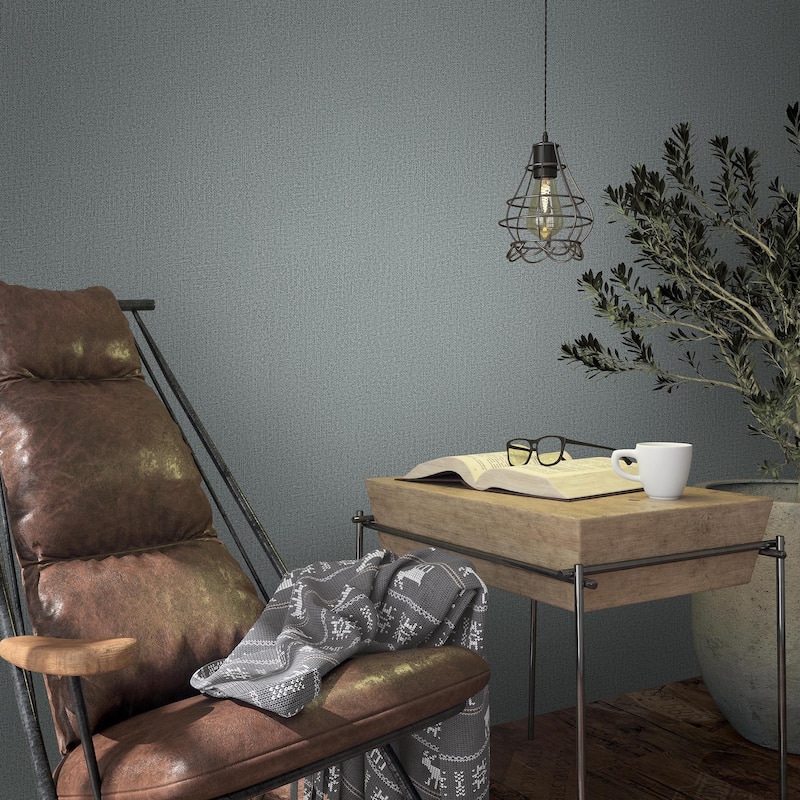 Galerie Wallcoverings Kumano Textured Weave Vinyl on Non-woven Matte Wallpaper Roll