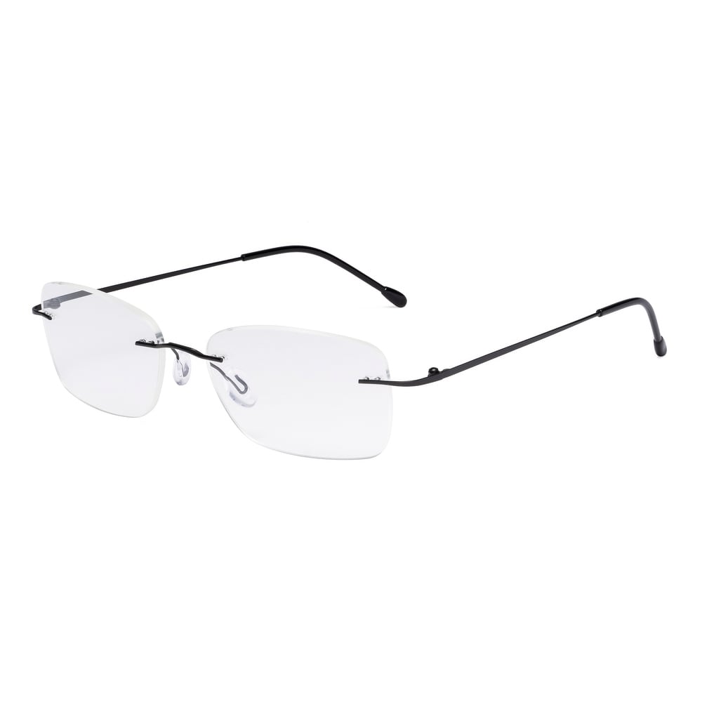 Hard Case Included Womens Designer Bifocal Sunglasses with Rhinestones