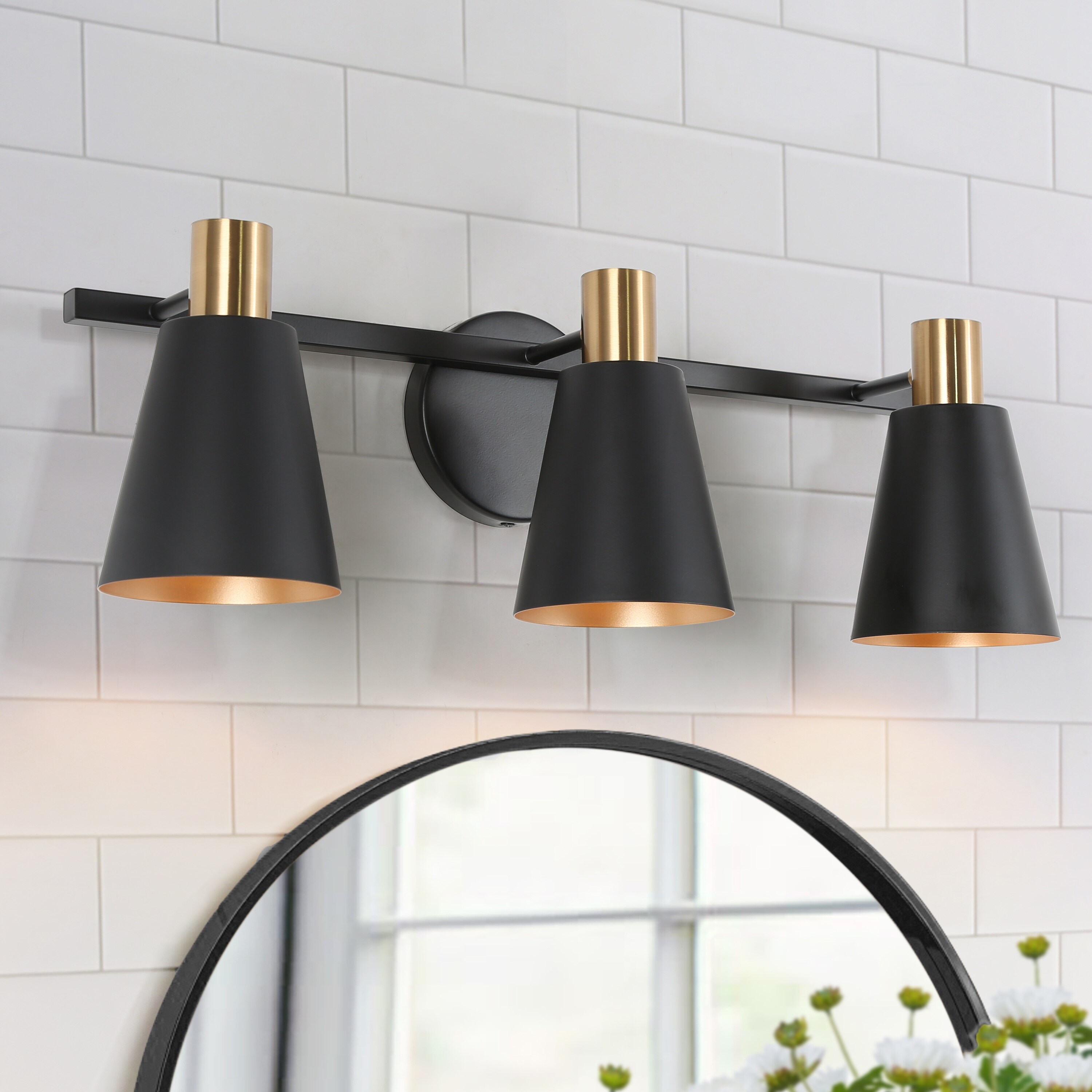 Lamp shade vanity light cheap