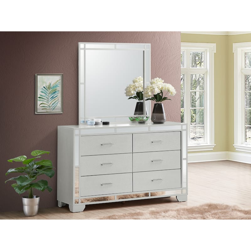 GDF Studio - Madison Contemporary Mirror with LED Light