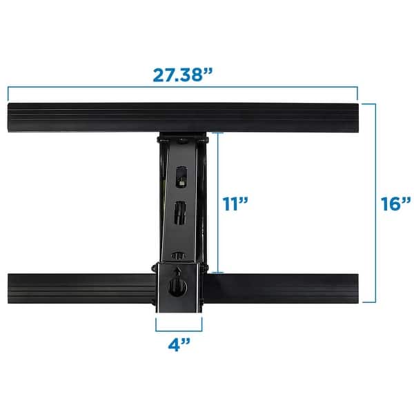 Shop Mount It Heavy Duty Fireplace Mantel Tv Mount Pull Down