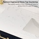 preview thumbnail 16 of 16, PROOX 60 inch Freestanding Bath Vanities with Engineered Culture Marble Top Undermount Sink - 60"