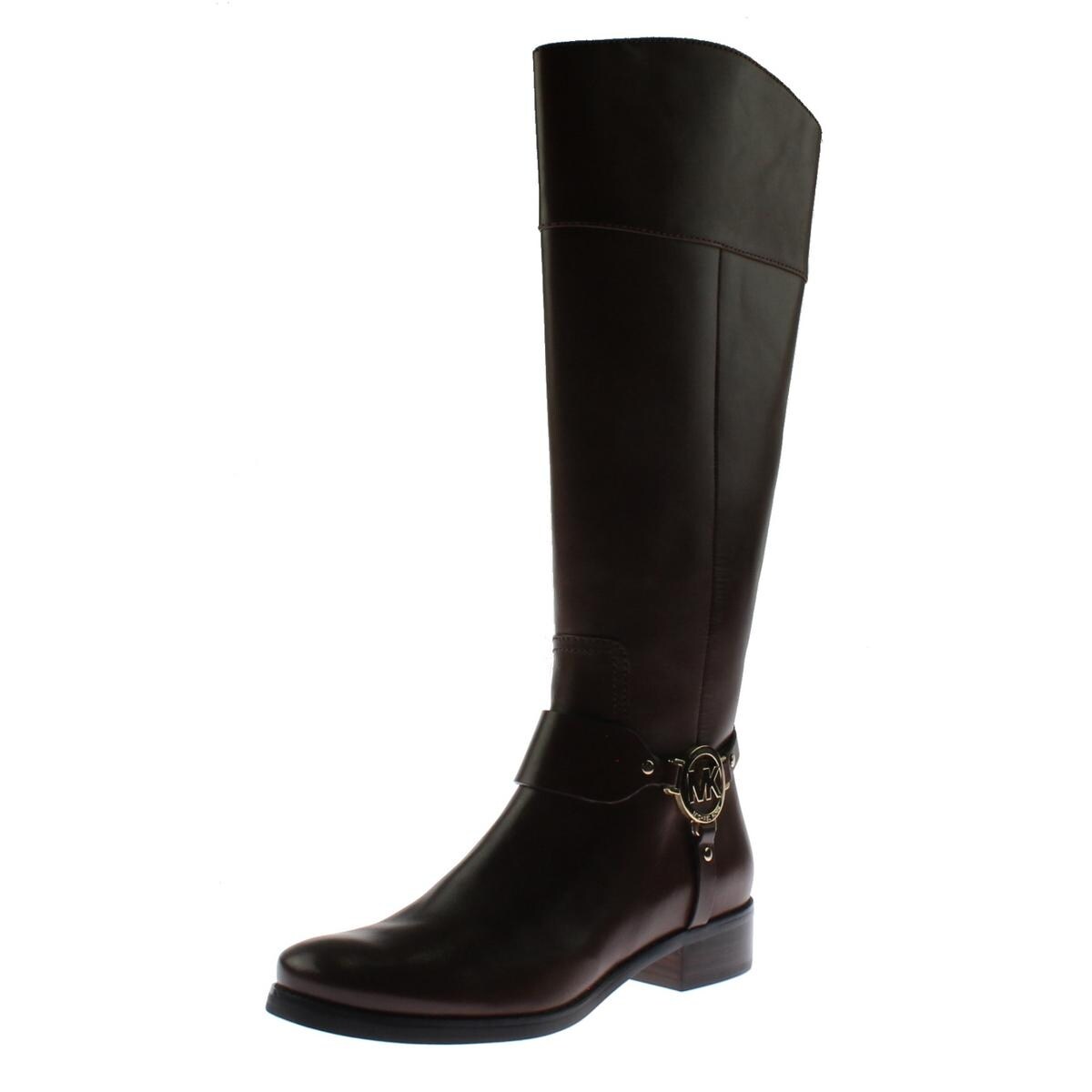 michael kors wide shaft boots