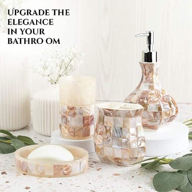Creative Scents Milano Tissue Box Cover Rectangular - Seashell - seashell