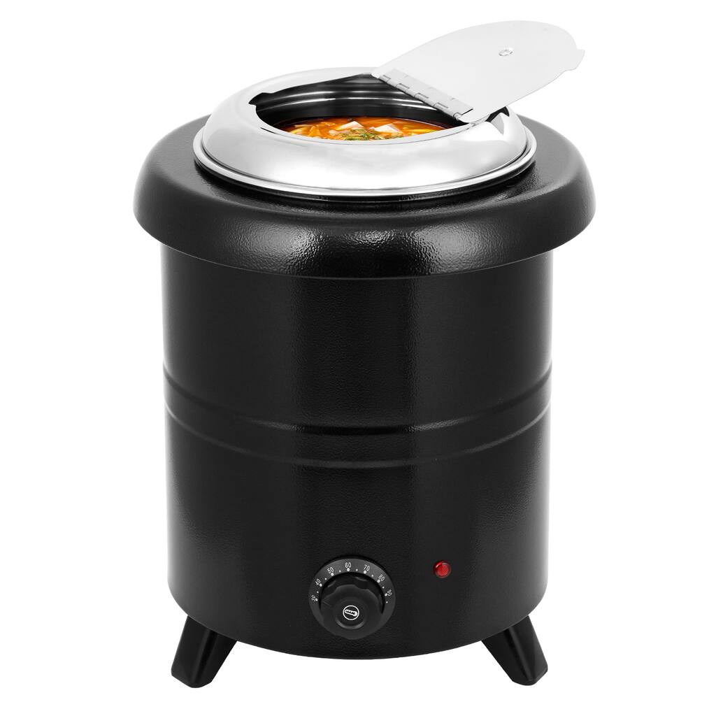 Commercial Soup Warmer Kettle Food Warmer, Electric Soup Pot