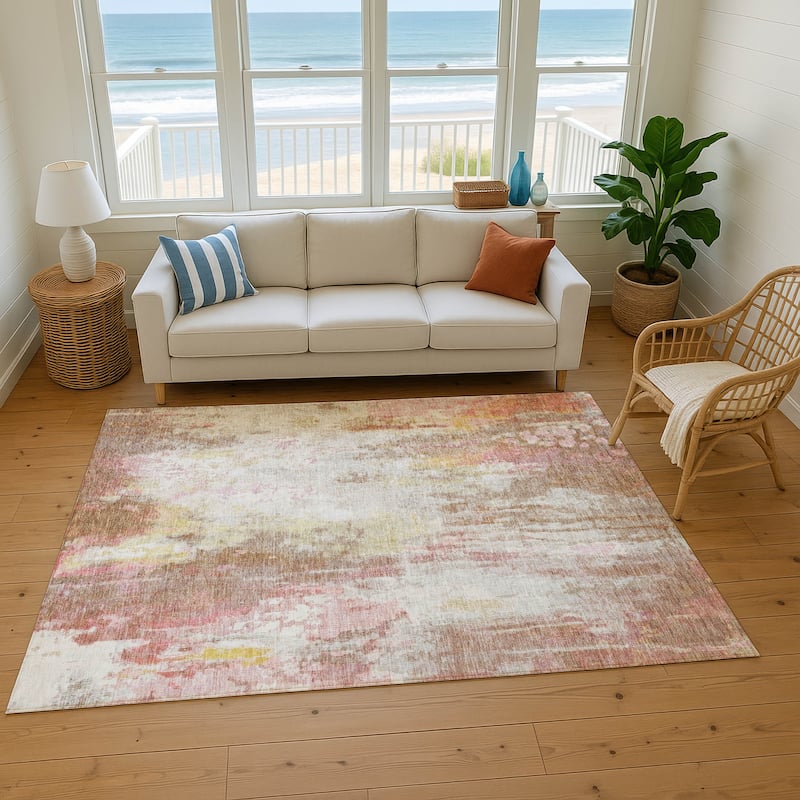 Premium Washable Super Soft Abstract Modern Mayfield Rug