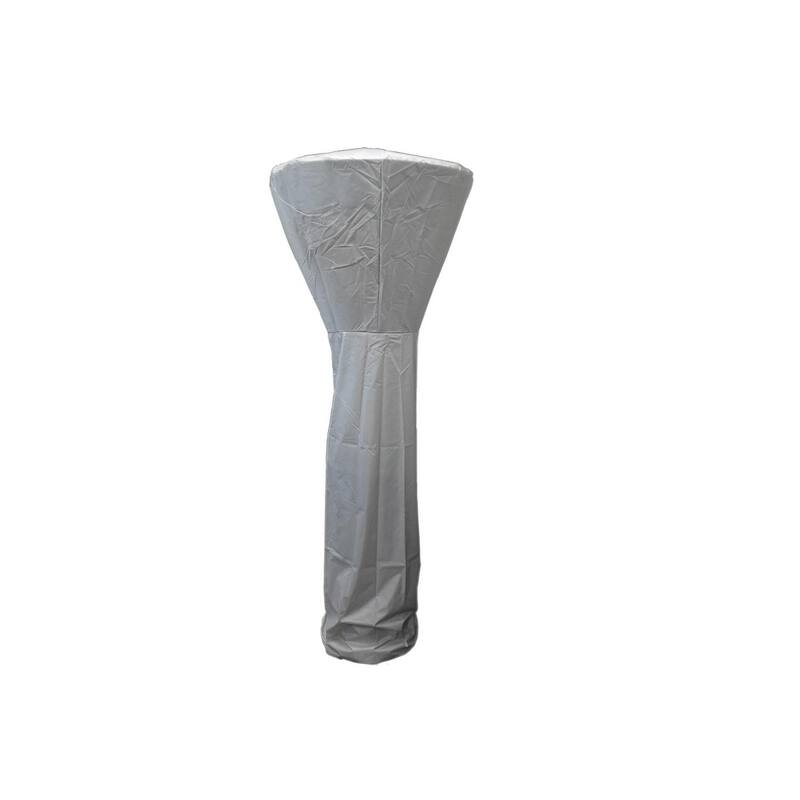 Hiland PVC-coated Polyester Tall Patio Heater Cover - Silver
