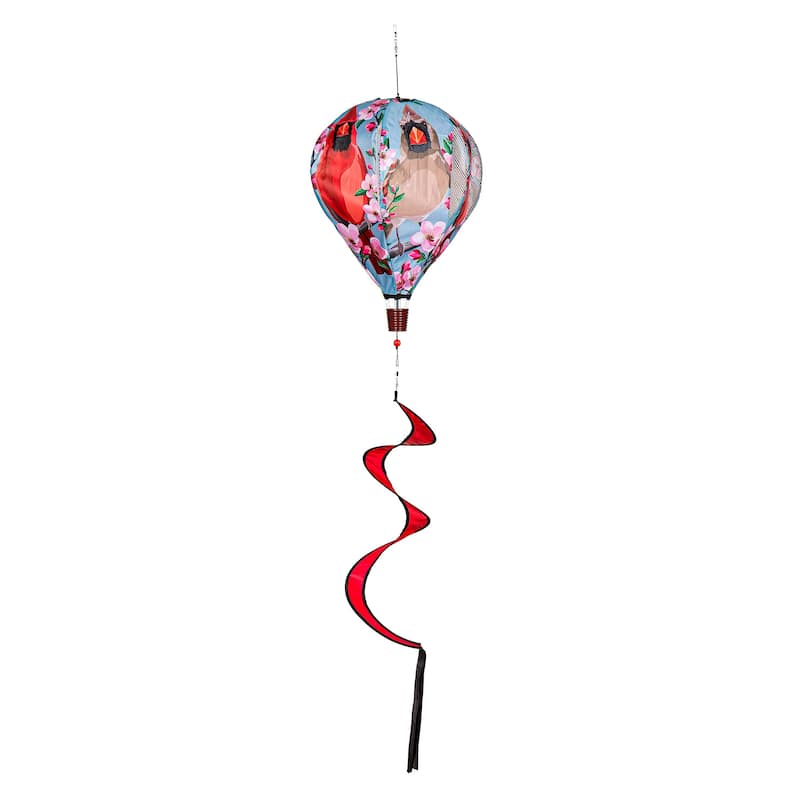 55" Cardinal Couple Balloon Spinner
