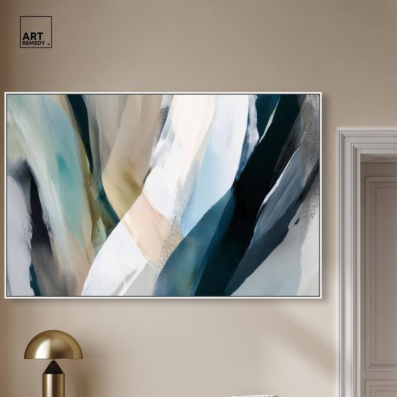 Sweeping Forms II Canvas by Art Remedy