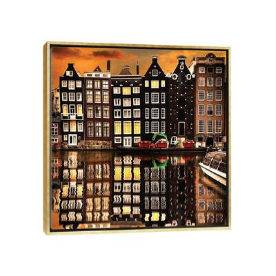 iCanvas "Amsterdam II" by Enzo Romano Framed Canvas Print