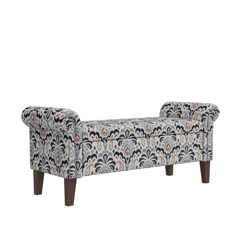 Conrad Storage Ottoman Comfortable choice, multiple functions, classic design, and cozy corners