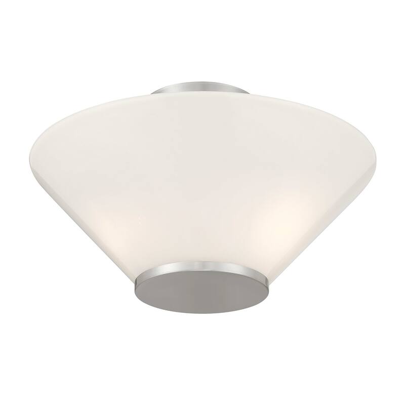 Savoy House 6-4012-3 Blair 3 Light 15" Wide LED Semi-Flush Bowl