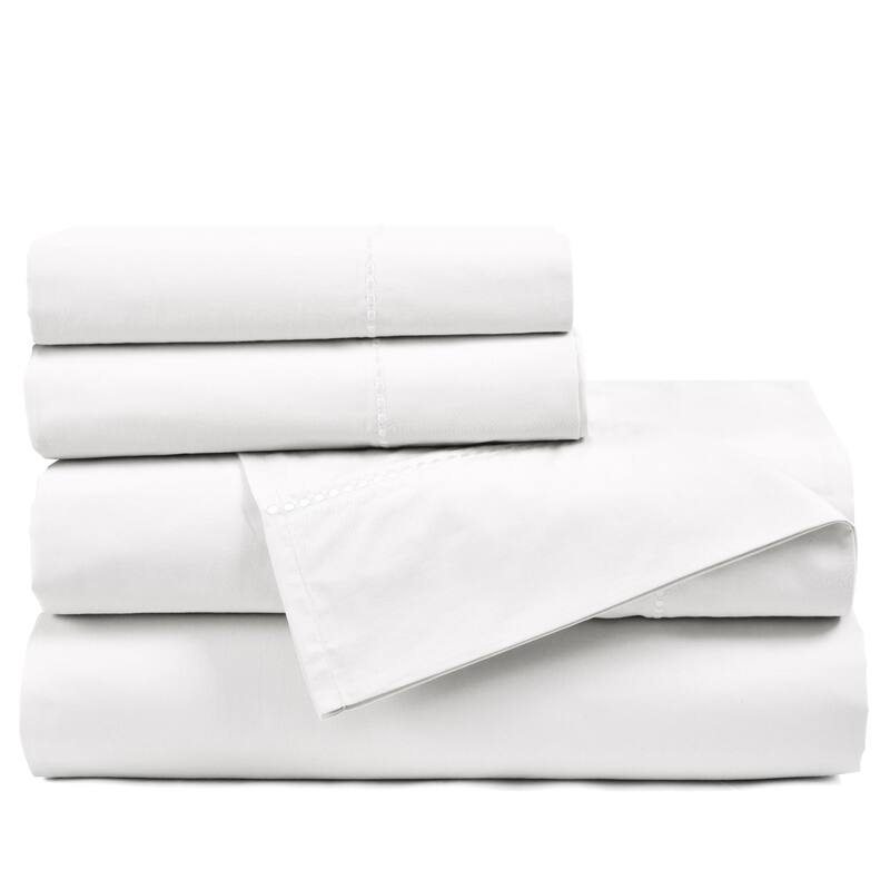 Lush Decor Aria Dots 6 Piece Sateen Cotton Sheet Set