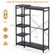 preview thumbnail 6 of 65, Bamboo Closet System Clothes Rack, Large Freestanding Garment Rack Clothing Rack for Hanging Clothes