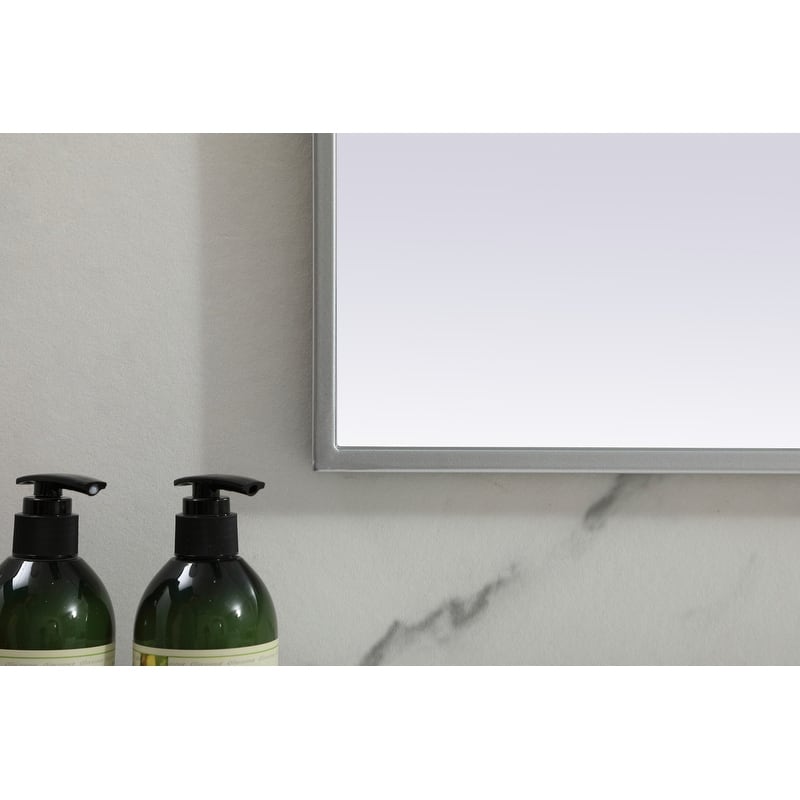 Indigo Home Metal Frame Arch Mirror 40x30 Inch