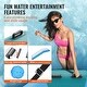 preview thumbnail 5 of 5, Inflatable Water Bouncer Kid Adult Floating Rebounder for Pool Lake Water Sports - 10ft