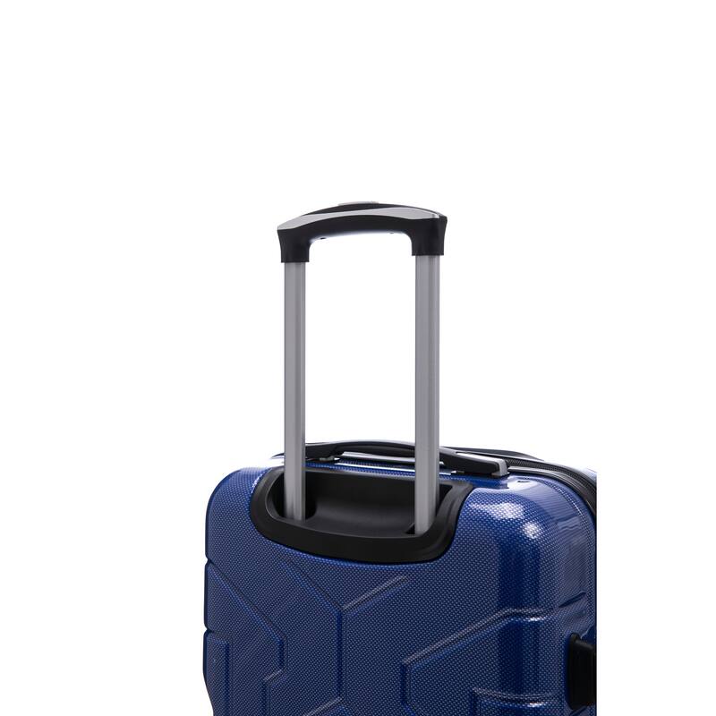Merax Hardshell Travel Luggage Sets, 3 Piece Lightweight Durable Suitcase with Rotating Wheels and Adjustable Telescopic Handle
