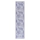 preview thumbnail 1 of 5, LOOM & LUXE 2'6"X10' Blue Washable Runner Rug - 120" D x 30" W x 0.14" H