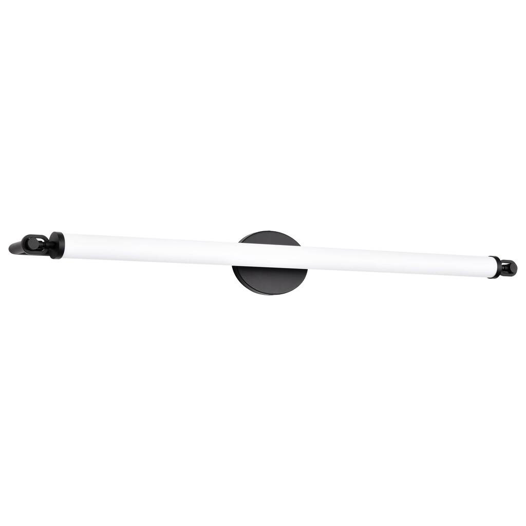 Edgeworth 40 Inch LED Vanity Matte Black Acrylic Lens