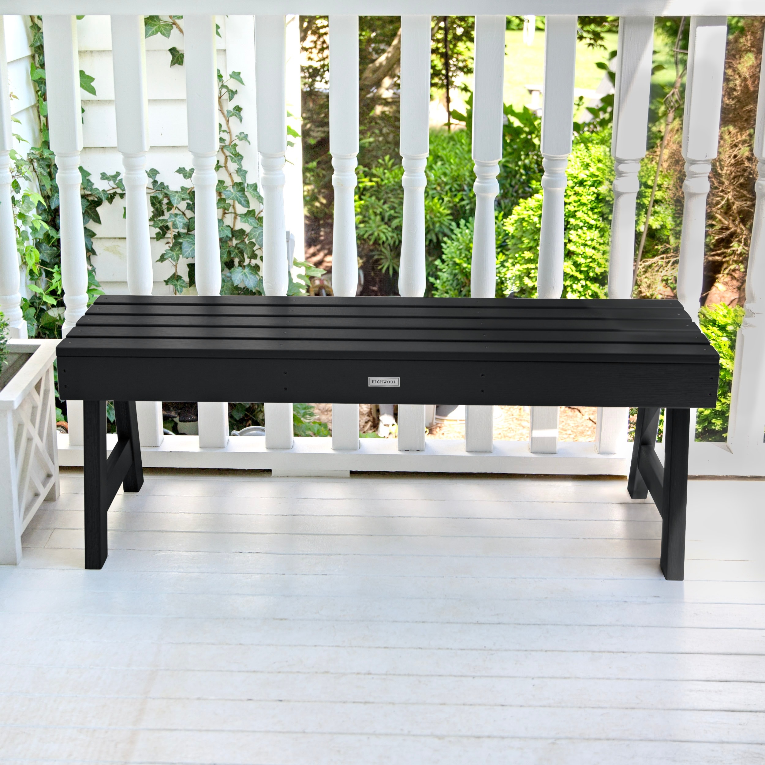 HIGHWOOD Weatherly 4-foot Eco-friendly Synthetic Wood Picnic Bench