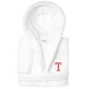 preview thumbnail 15 of 78, Sweet Kids 100% Polyester SUPER PLUSH Double Brushed Hooded Bathrobe with Pink Bookman Monogram T - Large