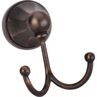 Elements Double Hook Robe Hook from the Newbury Collection