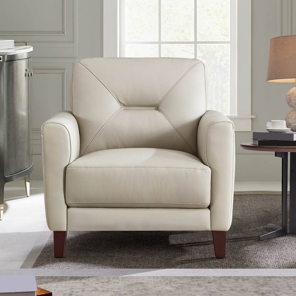 Hydeline Mavis Top Grain Leather Chair