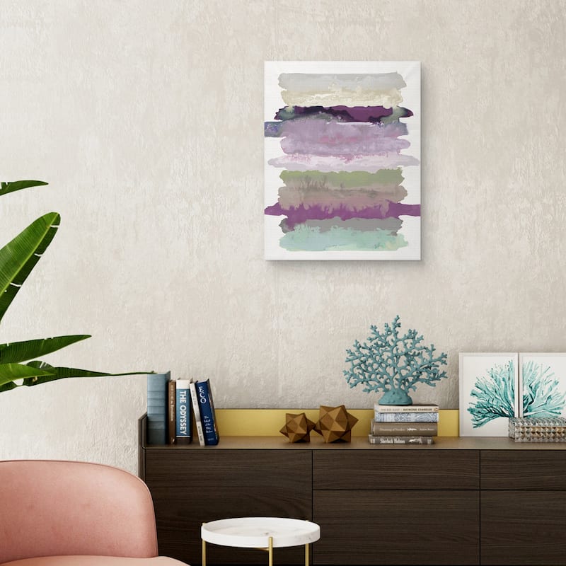 Violet Horizon by Randy Hibberd Canvas Art Print