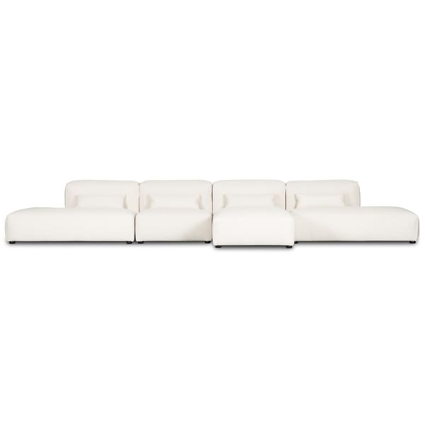 Poly and store bark modular sofa