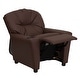 preview thumbnail 73 of 191, Contemporary Kids Recliner with Cup Holder