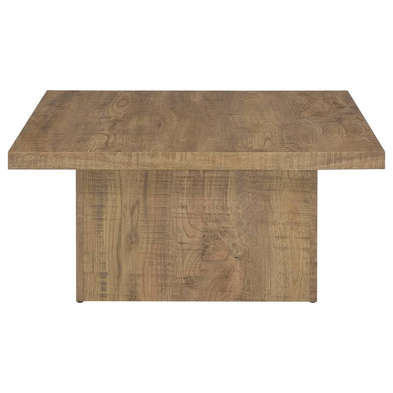 Exeter Mango Square 3-piece Coffee Table Set
