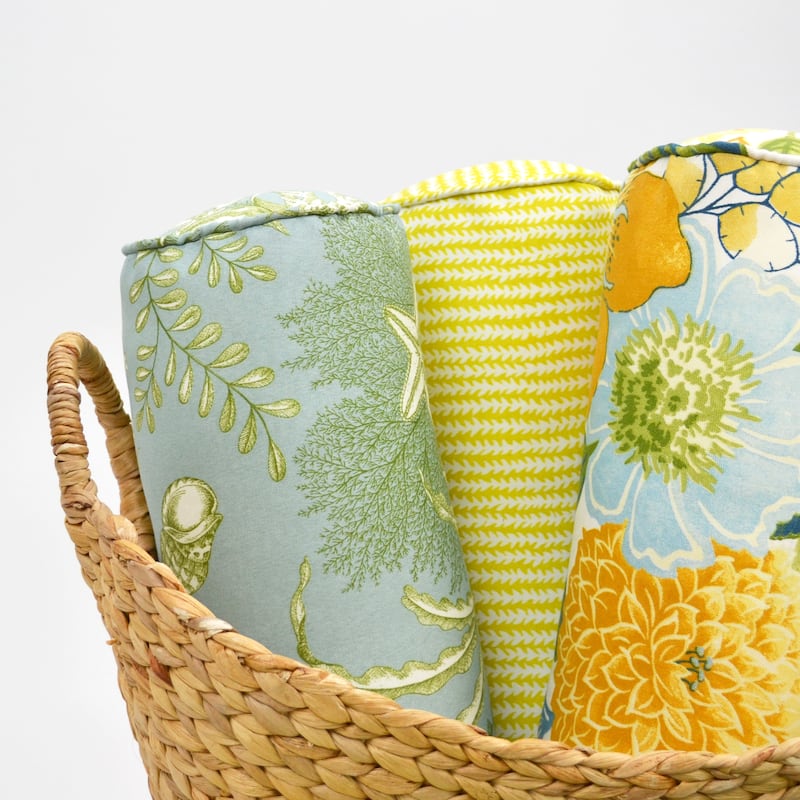 Jiti Outdoor Dainty Leaf Patterned Decorative Pillows