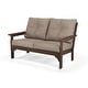 preview thumbnail 20 of 19, POLYWOOD Vineyard Deep Seating Loveseat