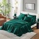 preview thumbnail 50 of 91, Madison Park Essentials Satin Luxury 6 PC Sheet Set