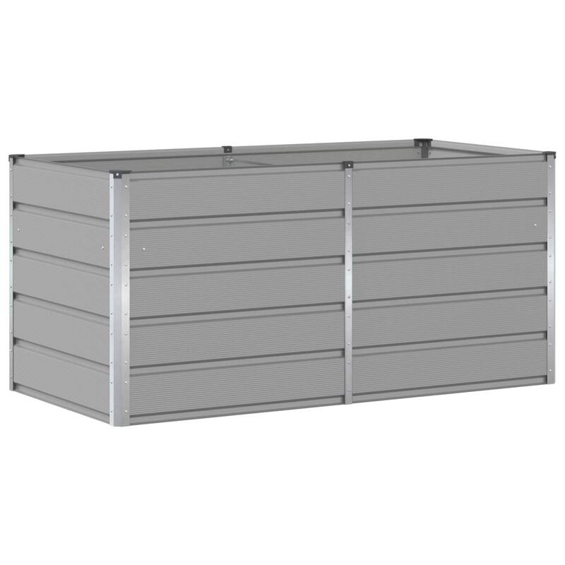 vidaXL Planter in Steel - 62.99 x 31.50 x 17.72